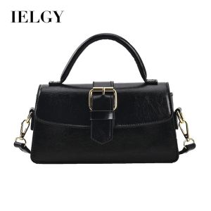 IELGY Fashionable Portable One-Shoulder Female Bag High-End Western Style Cross-Body All-Match