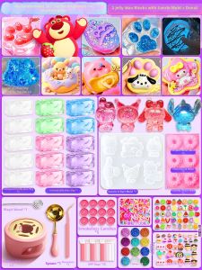 DIY Toy Material Kit Wax Sealing Stamp Set
