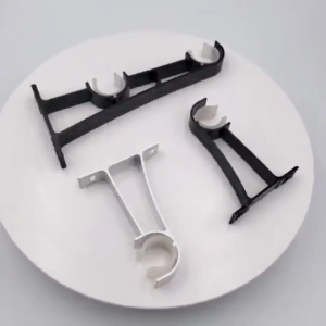 4Pcs Double Curtain Rod Bracket Holder Set Window Track Holder For Bedroom And Home Us