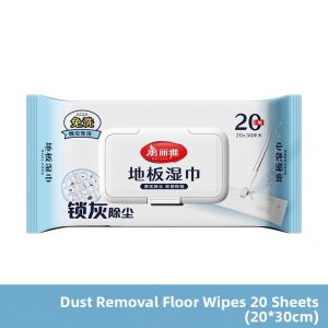 Maryya | Electrostatic Dust Removal Disposable Wet Dry Wipes Mop