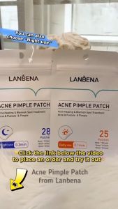 LANBENA Pimple Patch Acne Treatment Patch Acne Stickers Blemish Pimple Remover Skin Care Acne Pimple Patch 28Pcs