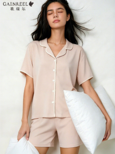 GAINREEL | Cool Soft Wrinkle Resistant Sleepwear Set
