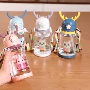 กระบอกน้ำลายการ์ตูน ความจุ 600 มล