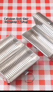 CETAKAN ROTI SISIR TUTUP / Loyang Roti Semangka / Tawar / Ringgik / Konat Kunci