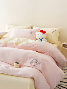Miniso | Washed Cotton 100% Cotton Bed Sheet Set