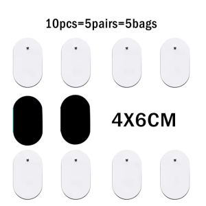 10/20PCS Electrode Pads Silicone Gel for TENS EMS Machine Massagers Electrode Pacthes Non-woven Fabric Self Adhesive Replacement