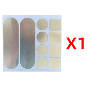 Pot Repair Patch Thick and High Temperature Resistant Aluminum Foil Tape Stainless Steel Basin Leak Repair Tin Foil Stickers Aluminum Skin Self-Adhesive Refrigerator