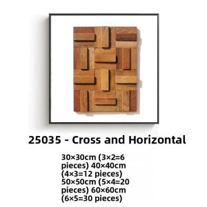 YASISHA | 3D Relief Wooden Decorative Wall Art Orange Abstract