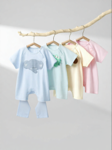 Usbettas | Infant Lightweight Summer Short Sleeve Onesie