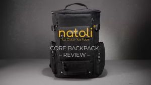 Balo nam vải oxford Natoli đi học to nhiều ngăn chống gù chống nước Balo CORE BACKPACK B9