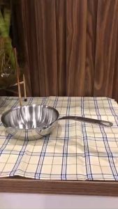 Chảo Inox 18/10 Julia Child Size 12cm Nhỏ Xinh Dùng Được Trên Mọi Loại Bếp