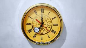 Jam Dinding Edison Sweep Musik Bel Melodi Per Jam Motif Ukir 36 cm