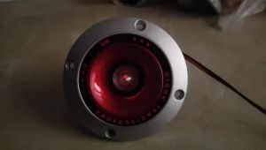 2/4Pcs 3 Inch Piezoelectric Tweeter Audio Speaker Treble Ceramic Piezo Loudspeaker for Hi-Fi System Car Audio