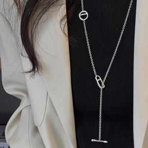 YICAN | Elegant Pig Nose Sweater Necklace Long Style