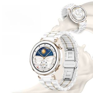 Dây Đeo Đồng Hồ Thể Thao Thông Minh Bằng Gốm Cho Nam Và Nữ Huawei GT4 GT5 pro Watch GT3 Dây Đeo Tay Cao Cấp Mới 42/43mm Dành Cho Nam Và Nữ