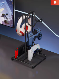 Multi-Purpose Desk Organizer Gaming Controller Stand Headphone Hanger
