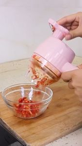 PDM Multifunctional Wireless Food Processor Handheld Whisk Mixer Garlic Chopper Egg Beater Meat Grinder Fruit Peeler