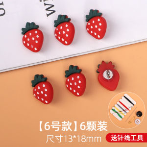 Kids Clothes Sweater Button Cartoon Animal Button Baby Baby Cardigan Outwear Cute Color Button Decorative Buckle