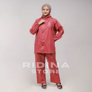 JAS HUJAN TEBAL DAN KUAT SETELAN BAJU CELAN PRIA WANITA DEWASA ANTI REMBES TERBAIK BY RIDINA