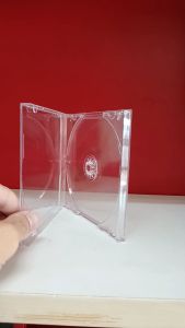 12 PCS / PACK CD VCD DVD 1 Disc Jewel Case Casing Transparent CD CASE