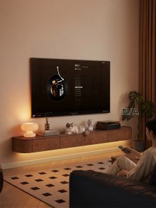 DONGMU | Real Wood Suspended TV Cabinet