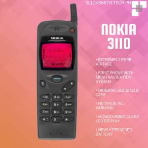 Nokia 3110 Type NHE-8 Openline | Rare Nokia Vintage Phone