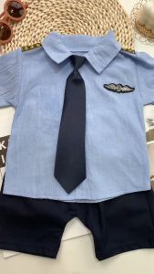 ชุดเด็กเสื้อผ้าเด็ก เสื้อยืด กางเกงขาสั้นสีทึบ เสื้อผ้าเด็กผู้หญิงฤดูร้อน