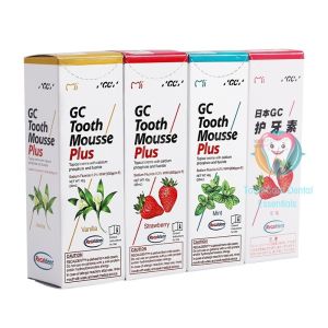 Gc Tooth Mousse Topical creme And Tooth Mousse Plus From Japan Mint Strawberry Vanilla Flavors