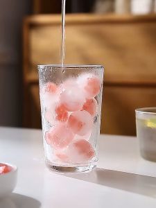 33 Grids Round Ice Ball Tray with Cover Ice Cube Maker Box Homemade Jelly Mold Drink Bar DIY Frozen Storage Ice Box