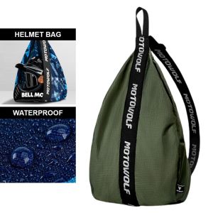 For Benelli TRK 502 502X TNT 125 300 Motorcycle Helmet Backpack Large Capacity Travel Bags Reflective Female Men Helmet Bag