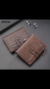 【Xmas GIFT】VOLUNTEER PU Leather Short Wallet W/ Credit Card Holders AB2030