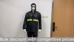 raincoat terno makabal glow in the dark stripe
