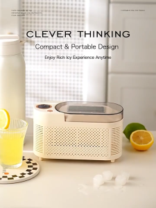 SG Portable Mini Ice Maker | Auto Cube Ice in 15 Mins | Compact for Home/Car/Camping