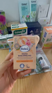 Made.in.Germany💚 - 🧼Tẩy tế bào chết toàn thân dạng bánh hương đào BALEA Festes Körperpeeling Pfirsich 100g