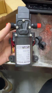 ALLAN Multifunctional Eccentric 12Volt Dc Powerful Mini Water Pneumatic Diaphragm Pump Stainless For Carwash