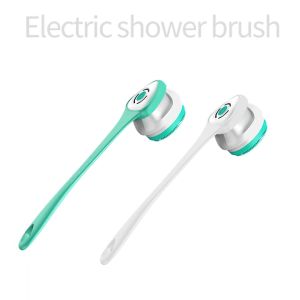 Bàn chải chà lưng điện tự động tích hợp máy rửa mặt Cây tắm chà lưng massage toàn thân diệt sạch mọi vi khuẩn quanh cơ thể bạn