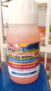 Thấm sâu 1 giây 250ml sản phẩn có thể kết hợp cùng các sản phẩm phòng trừ côn trùng loang trải đều thấm sâu nhanh trên lá côn trùng