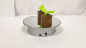 Bàn xoay trưng bày sản phẩm xoay 360 độ live stream đường kính  25cm nhiều màu lựa chọn