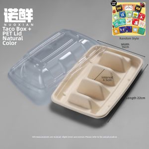 NUOXIAN | Biodegradable Taco Packaging Box