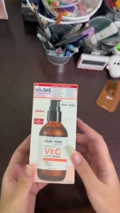 CLEAR NOSE Vitamin C Serum 120ml – Fades Dullness & Dark Spots Tightens Pores Smart Microsphere Stable Vit C