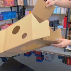 🧺 RPS บ้านแมว ลับเล็บได้ 2 ชั้น ที่นอน ของเล่น ที่ลับเล็บชีส