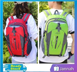 Jannah Beg Galas Remaja Wanita Lelaki Sekolah ( Women Men Travel Hiking Leisure Backpack Bag Student Sport ) 1F2