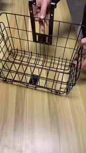 CANAAN พับได้  ตะกร้าแขวนขนาดใหญ่ แขวนใส่พัสดุหน้าบ้าน+รับอาหาร วัสดุแข็งแรง ทนทาน รับน้ำหนักได้เยอะ พับได้ ตะกร้ารับพัสดุหน้าบ้าน