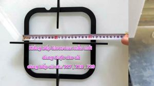 Kiềng Bếp Gas Electrolux Vuông 22cm MẪU MỚI 2023 Loại Thép DÀY 5mm Thiết kế tiện dùng cho nồi chảo nhỏ - Thay Lắp Cho Các Loại Bếp ga Electrolux