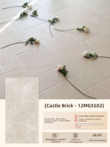 BEIQIVI | French Antique Limestone Look Sub-mother Puzzled Fully Ceramic Tiles