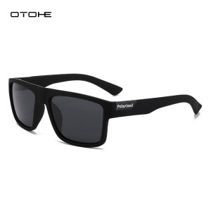 OTOHE แว่นกันแดด Polarized แว่นตากันแดดแฟชั่นสี่เหลี่ยมแฟชั่นแว่นกันแดดขับขี่ยูวี 400 วิสัยทัศน์ทำความสะอาดแว่นกันแดดขี่จักรยานขี่แว่นตาตกปลาวิ่งสำหรับผู้ชาย