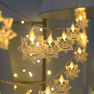 Harga Grosir - Lampu Hias Idul Fitri / Lampu String Lebaran LED Tumblr / Lampu Tirai Bulan Bintang