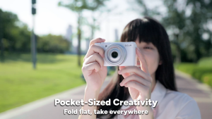 SJCAM 48MP ใน ZV200 5K กล้องดิจิทัลคอมแพ็ค Ultra HD IPS 2.83 นิ้ว พลิกหน้าจอได้ ตั้งเวลาถ่ายเองได้ 16 เท่า ตรวจจับใบหน้า ไจโรสโคป 6 แกน ป้องกันการสั่นไหว แบตเตอรี่ในตัว ของขวัญสำหรับวัยรุ่นกล้องวิดีโอบล็อก