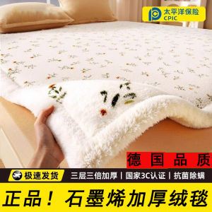 Temperature Controlled Electric Blanket Single Double Size Home Office Use Warmth Ensured by Graphene Heating Technology