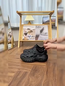 Giày Lười Nam Siêu Nhẹ Nam Đế Cao 4cm Thoáng Khí Đi Mưa Đi Biển Thời Trang Mùa Hè - iDEP GL051